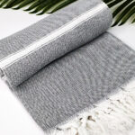 Komplet poncho hammam męskie i ręcznik hammam 100% naturalna bawełna Yeye - obrazek 11