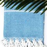 Komplet poncho hammam damskie i ręcznik hammam 100% naturalna bawełna Yeye - obrazek 8