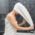 Turban - ręcznik na głowę 500 gr 100% naturalna bawełna Yeye - obrazek 5