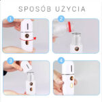 Atomizer NANO mini: Nawilżacz do twarzy z mgiełką YEYE - obrazek 5