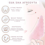 Kamień Gua Sha do masażu i relaksu AFRODYTA - różowy kwarc - obrazek 7