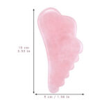 Kamień Gua Sha do masażu i relaksu AFRODYTA - różowy kwarc - obrazek 6