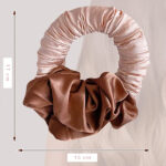 Satynowy wałek SILK BOW scrunchie do robienia loków YEYE - obrazek 5