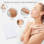 Ręcznik do peelingu i hammamu biały YEYE Made in Nature - obrazek 3