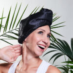 Satynowy turban do włosów YEYE