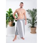 Ręcznik hammam żakardowy 100% naturalna bawełna YEYE - obrazek 2