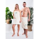 Zestaw na saunę turban i pareo Yeye - obrazek 10
