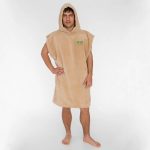 Poncho welurowe z kapturem Yeye - obrazek 11