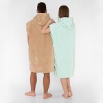 Poncho welurowe z kapturem Yeye - obrazek 10