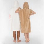 Poncho welurowe z kapturem Yeye - obrazek 28