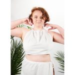 Biustonosz na saunę XXL w 100% naturalna bawełna Yeye