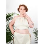 Biustonosz na saunę XXL w 100% naturalna bawełna Yeye - obrazek 4