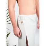 Zestaw na saunę kilt wiązany męski i strój damski BEMBEA Yeye - obrazek 10