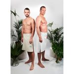 Zestaw na saunę kilt wiązany męski i strój damski BEMBEA Yeye - obrazek 14
