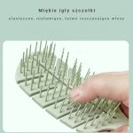 Komplet akcesoriów do włosów - masażer, szczotka, grzebień  i woreczek YEYE - obrazek 22