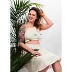 Strój na saunę dla saunamistrzyni w 100% naturalna bawełna Yeye - obrazek 12