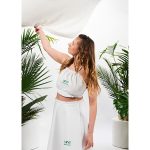 Biustonosz na saunę dla saunamistrzyni w 100% naturalna bawełna Yeye - obrazek 5