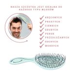Szczotka BIO spiralna do włosów biodegradowalna YEYE - obrazek 8
