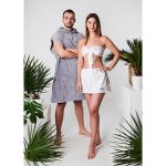 Zestaw na saunę poncho i strój damski ASILI Yeye - obrazek 2