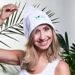 Czapka do sauny bawełniana z 100% bawełny OEKO-TEX Standard - obrazek 3