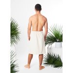 Kilt frotte z kieszenią wiązany OEKO-TEX® YEYE Made in Nature - obrazek 6