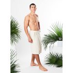 Kilt frotte z kieszenią wiązany OEKO-TEX® YEYE Made in Nature - obrazek 3