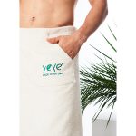 Kilt frotte z kieszenią wiązany OEKO-TEX® YEYE Made in Nature - obrazek 18