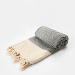 Ręcznik hammam WAVY 100% naturalna bawełna YEYE - obrazek 7