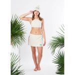 Zestaw do sauny YEYE - Strój Bembea frotte z figami + Czapka filcowa