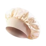 Satynowy czepek z szeroką gumką do spania - obrazek 8