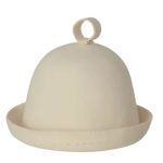 Czapka na saunę z naturalnej wełny Merino - obrazek 8