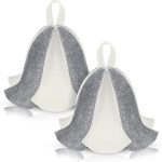 Czapka do sauny z wełny POZIOMKA - obrazek 11