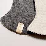 Czapka do sauny z wełny POZIOMKA - obrazek 8