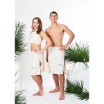 Zestaw PRO do sauny na gumkę - kilt męski i strój damski YEYE