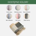 Ręcznik hammam SUN 100% naturalna bawełna YEYE - obrazek 7
